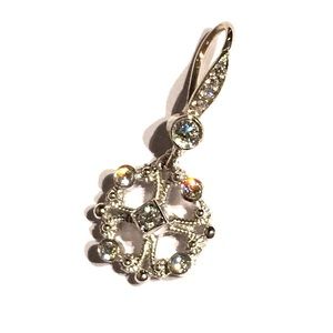 BEAUTIFUL 18K ELI JEWELS DESIGNER VVS DIAMOND PENDANT NECKLACE *RARE